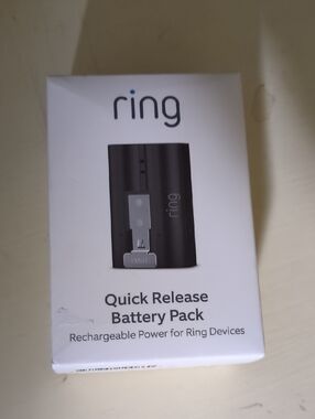 Ring Quick Release Battery Pack - Black